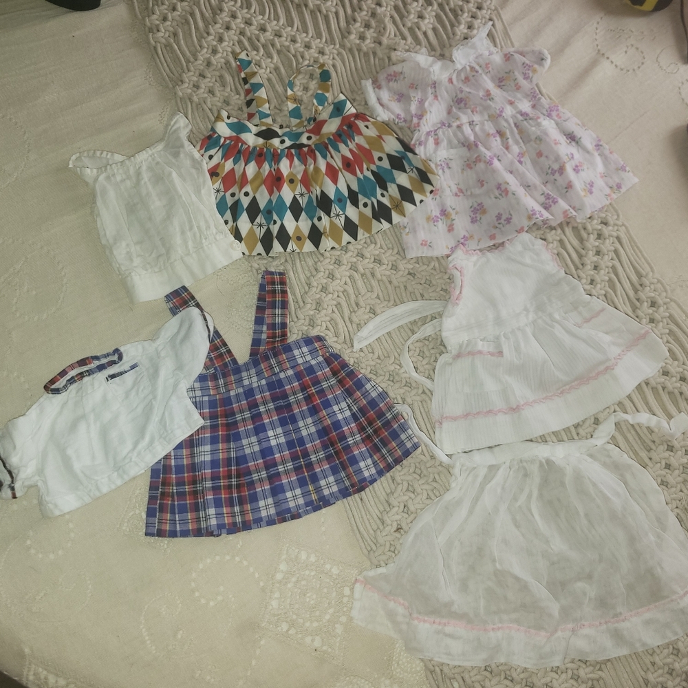 Lot Of Baby Doll Clothes Vintage